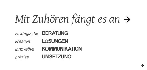 Kirchgessner Kommunikation, Werbeagentur in Stuttgart für Strategie, Beratung, Konzeption, Kreation und Umsetzung